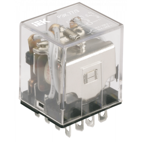 Реле РЭК 77-4 10А 220В АС ИЭК RRP10-4-10-220A