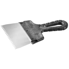 Шпатель ЗУБР зуб. нерж. 150мм/4мм (10078-15-04)