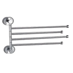 Полотенцедержатель FRAP F1914 четверной, поворотный