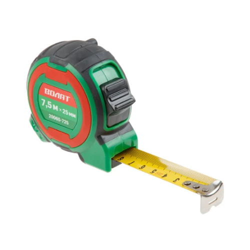 Рулетка ВОЛАТ 7,5 м*25 мм (20040-725)