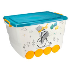 Ящик д/игрушек ОКТО медведь М 2551 М-пластика