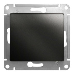 Выключатель 1-кл GLOSSA антрацит GSL000711