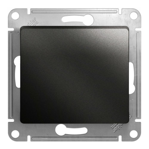 Выключатель 1-кл GLOSSA антрацит GSL000711