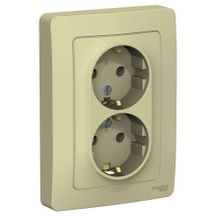 Розетка 2-ая 2P+E BLANCA  беж. SchE BLNRS001027