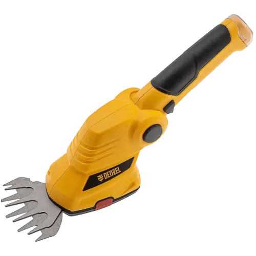 Ножницы-кусторез АКБ DENZEL G801E 7,2В Li-Ion 1,5 Ач с телеск. штангой (96815) (*20)