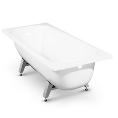 Ванна стальная DONNA VANNA 150х70х40см с ножками, толщина 2,3мм DV-55901