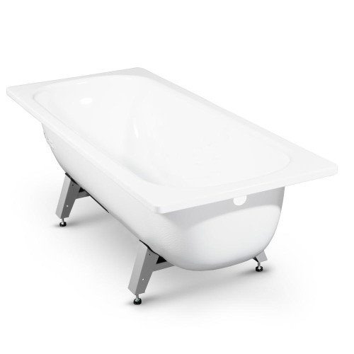 Ванна стальная DONNA VANNA 150х70х40см с ножками, толщина 2,3мм DV-55901