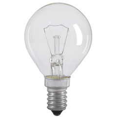 Лампа E14 накал.60Вт 230В Калашниково шар прозр.