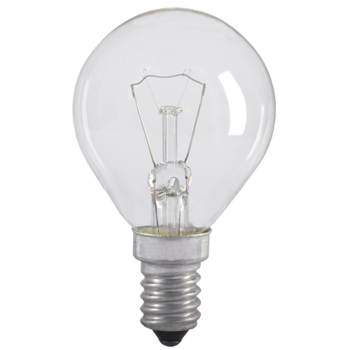 Лампа E14 накал.60Вт 230В Калашниково шар прозр.