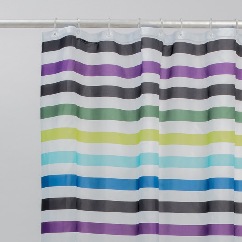 |Шторка для ванной IDDIS полиэстер 180x180cм P18P118i11