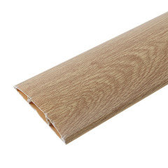 Наличник ПВХ с кабель каналом Дуб светлый (70*2200)