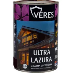 Декоративная пропитка для дерева Veres Ultra Lazura № 9 Палисандр 0,9