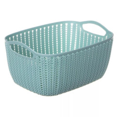 Корзина VETTA вязаная пластик 21х16х10см (406-121)