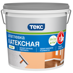 Шпатлёвка ТЕКС Латексная 5 кг