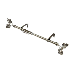 Карниз Ле-Гранд кованный 1,6-3,0м (1ряд) D16/19 антик золото,лист (5)