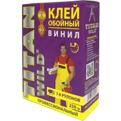 /Клей обойный ТИТАН WILD винил обоев 250гр (36) (*1)