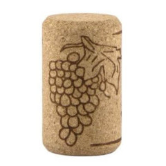 Пробка корковая 23x33, агл. осветленная