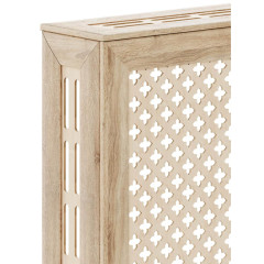 Радиаторная вентиляционная решетка из МДФ STELLA Готико 90*60 дуб сонома