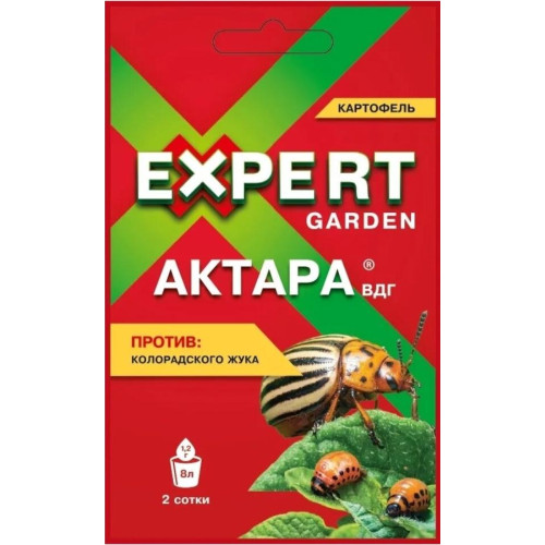 Инсектицид Expert Garden Актара от колорадского жука 1,2г