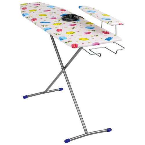 Гладильная доска NIKA Лина 4 112x34,5см ДСП с подрукавником+подставка для утюга (185966)