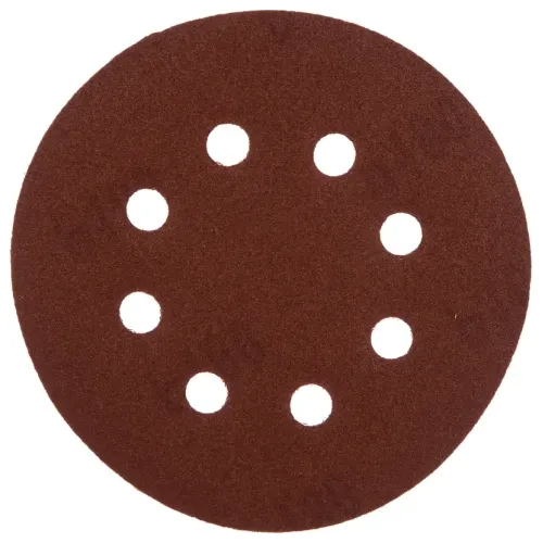 Круг шлиф. MATRIX перф. 125мм, P 180, 5 шт (73808)