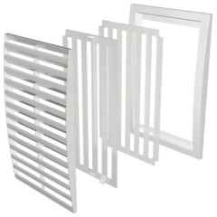 Решетка регулируемая пластмассовая 1515РРП