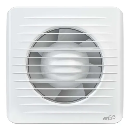 Вентилятор осевой вытяжной D100 ERA 4CHT с обратным клапаном, датчиком влажности