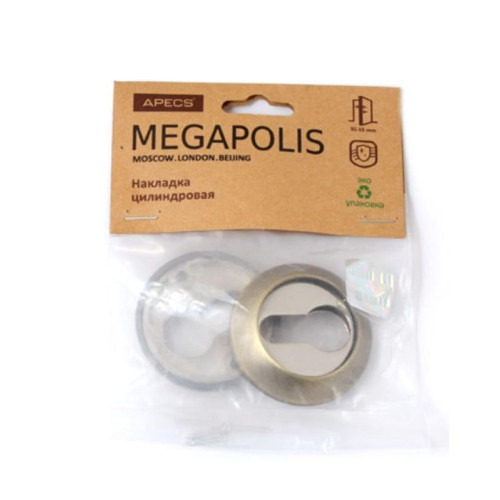 Накладка на цилиндр Megapolis DP-C-08-МВ (14096)