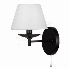 Светильник настенный EUROSVET 60060/1 черный(3м2)