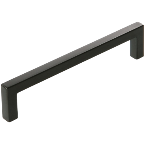 Ручка мебельная скоба S246 128мм чёрный матовый(КА-1066759)