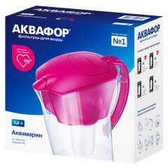 Кувшин АКВАФОР Аквамарин белый арт.211598