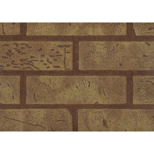 Панель АКВ тиснение Кирпич, желтый (2,44м*1,22м, 5,5мм)