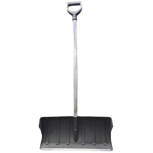 Лопата снеговая USP пластиковая с алюминиевым чер.V-ручкой 600х300х1200мм (68101-7-3) (*2)