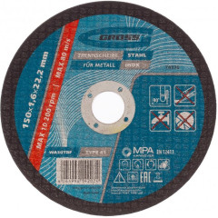 Круг отрезной GROSS 150х1,6 мм (74376)