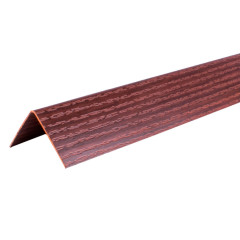 Угол ПВХ ИДЕАЛ 30*30*2,7 Махагон