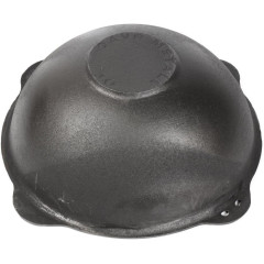 Казан УЗБЕКСКИЙ чугунный с алюминиевой крышкой, дно плоское, 8л Гурман (487479)