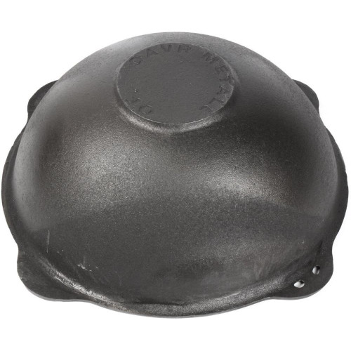 Казан УЗБЕКСКИЙ чугунный с алюминиевой крышкой, дно плоское, 8л Гурман (487479)