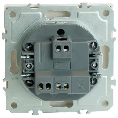 Переключатель 1-кл ЭМИЛИ белый RSW10-5105-01