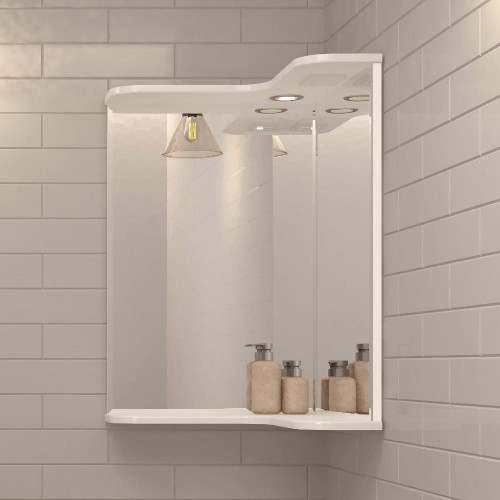 Шкаф с зеркалом угловое EVA GOLD 65 