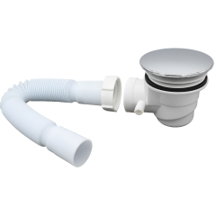 Сифон для душевого поддона прямоточный ф 50мм