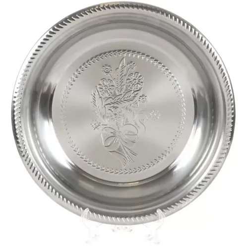 Поднос, нержавеющаяя сталь, 33,5 см. Y4-4951 (396118)