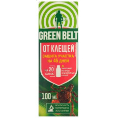 Инсектицид GREEN BELT Защита участка от клещей 100мл (310134)