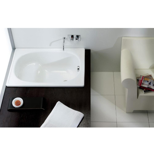 Ванна стальная BLB Europa 120х70см с ножками, сидячая