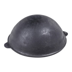 Казан УЗБЕКСКИЙ чугунный с крышкой, дно круглое, 16л