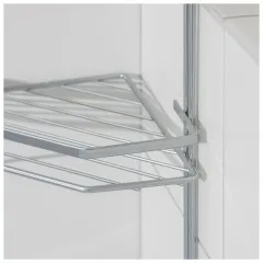 Полка для ванной комнаты угловая 5-ти ярусная «Modern»,20х28х87 см, цвет хром