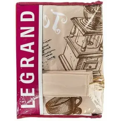 Комплект Портьер Ле-Гранд Бона 140*160, с подхватами (В уп. 2шт.) (ЦЕНА ЗА УП.)