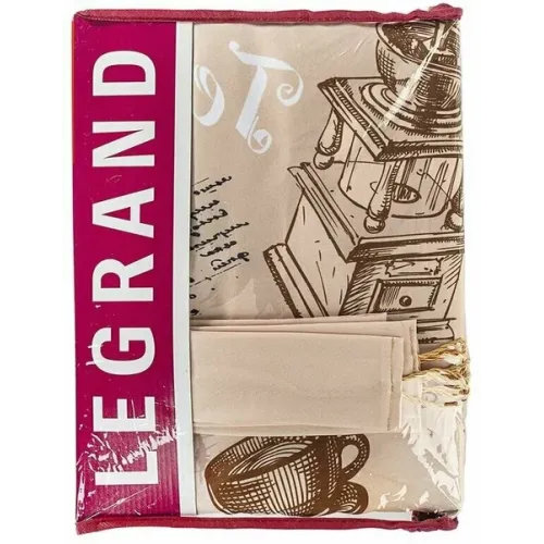 Комплект Портьер Ле-Гранд Бона 140*160, с подхватами (В уп. 2шт.) (ЦЕНА ЗА УП.)