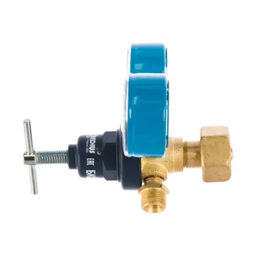 Редуктор газосварочный РЕДИУС кислород БКО 50-12,5 (давл. 20/1,25 МПа; 50 м3/ч; ф9 мм)