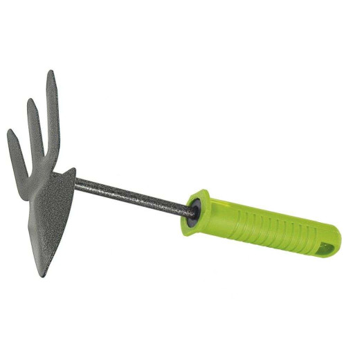 Мотыжка PALISAD комбинир. 3-зубая, защитное покрытие, пластиковая рукоятка (62389)