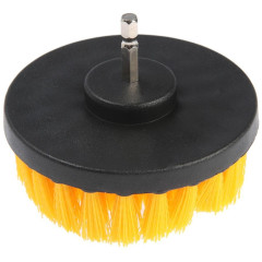 Насадка для шуруповерта ТУНДРА щетка, d=100 мм, высота 25 мм, шестигранный хвостовик (9022474)